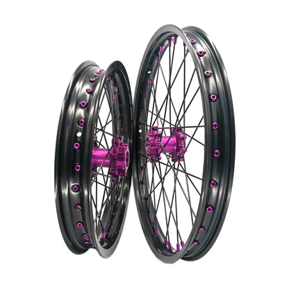 Original Ultra Bee Supermoto Wheel Set Kit with rotor and sprocket