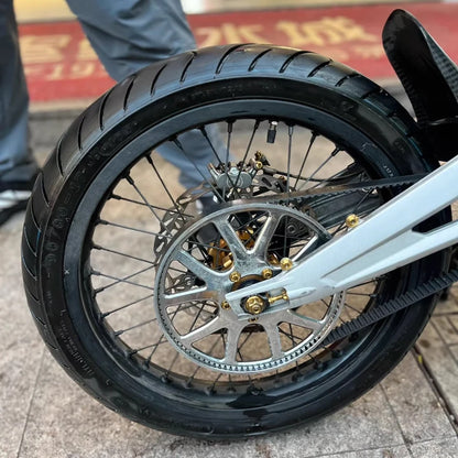 Surron Light Bee X Wheel 17 Inches with rotor and sprocket