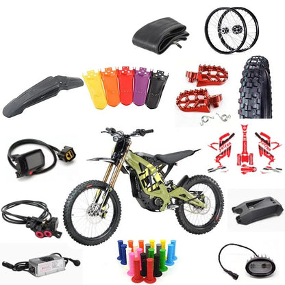 Original Ultra Bee Supermoto Wheel Set Kit with rotor and sprocket