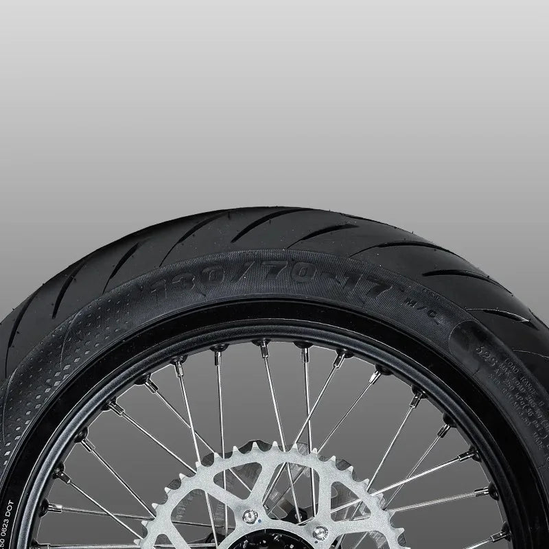 Original Ultra Bee Supermoto Wheel Set Kit with rotor and sprocket