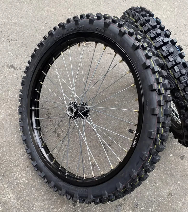 Surron Light Bee X Wheel 17 Inches with rotor and sprocket