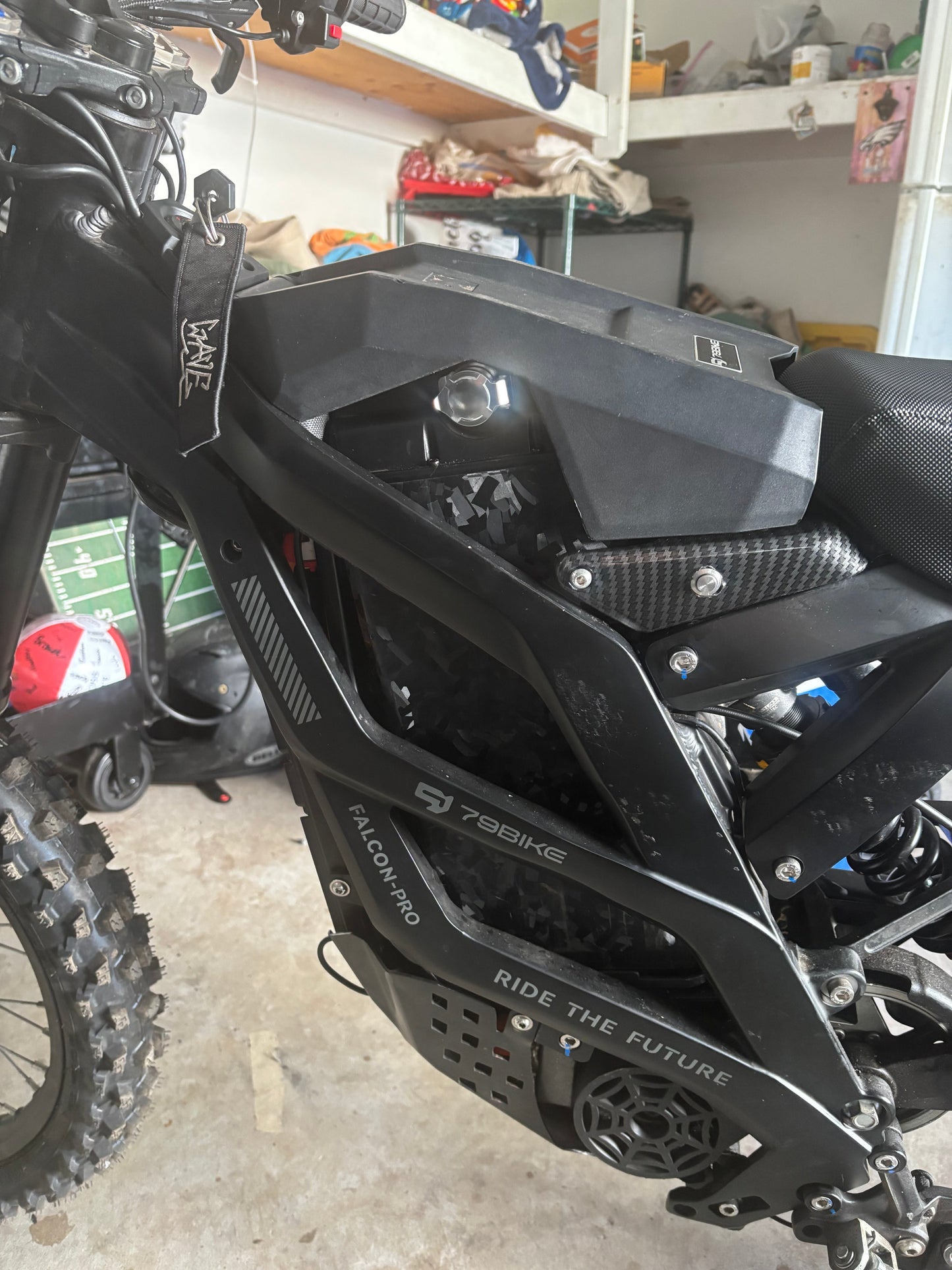 Forged Carbon Fiber Battery Wrap